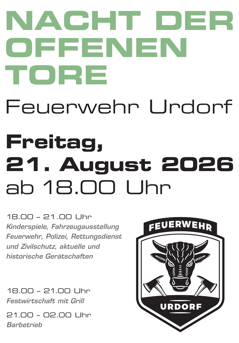 Nacht der offenen Tore 2026 Flyer